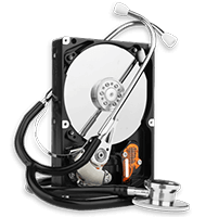 diagnosing a hard drive to recover the data