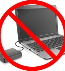 do not continue to use the damaged hard drive