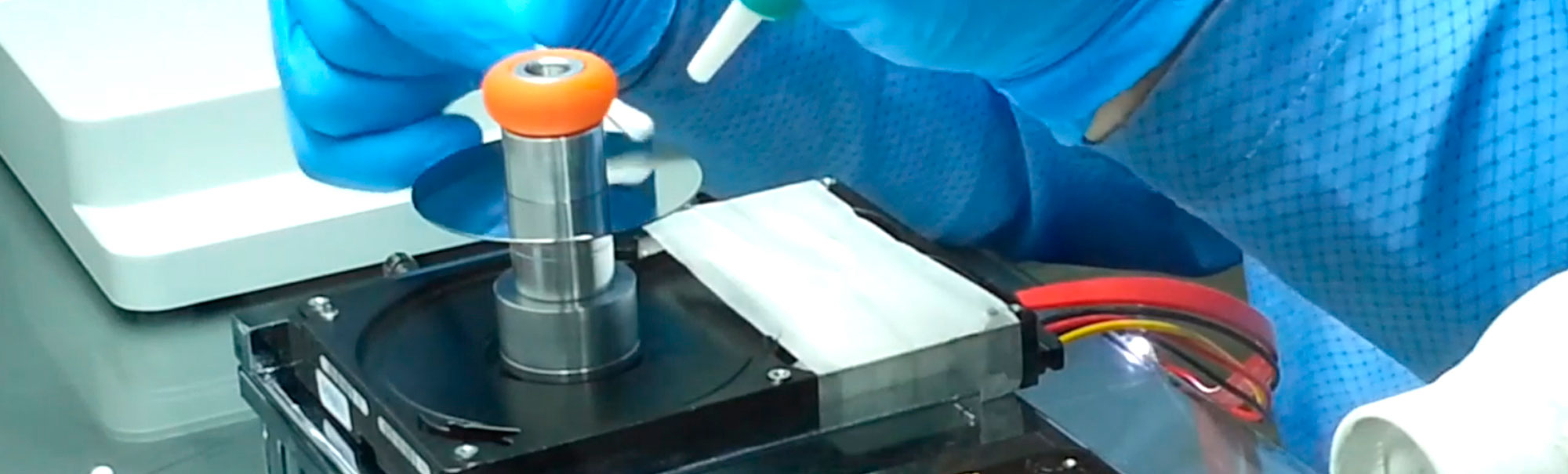 Data Recovery HDD - HDD Platter Cleaner